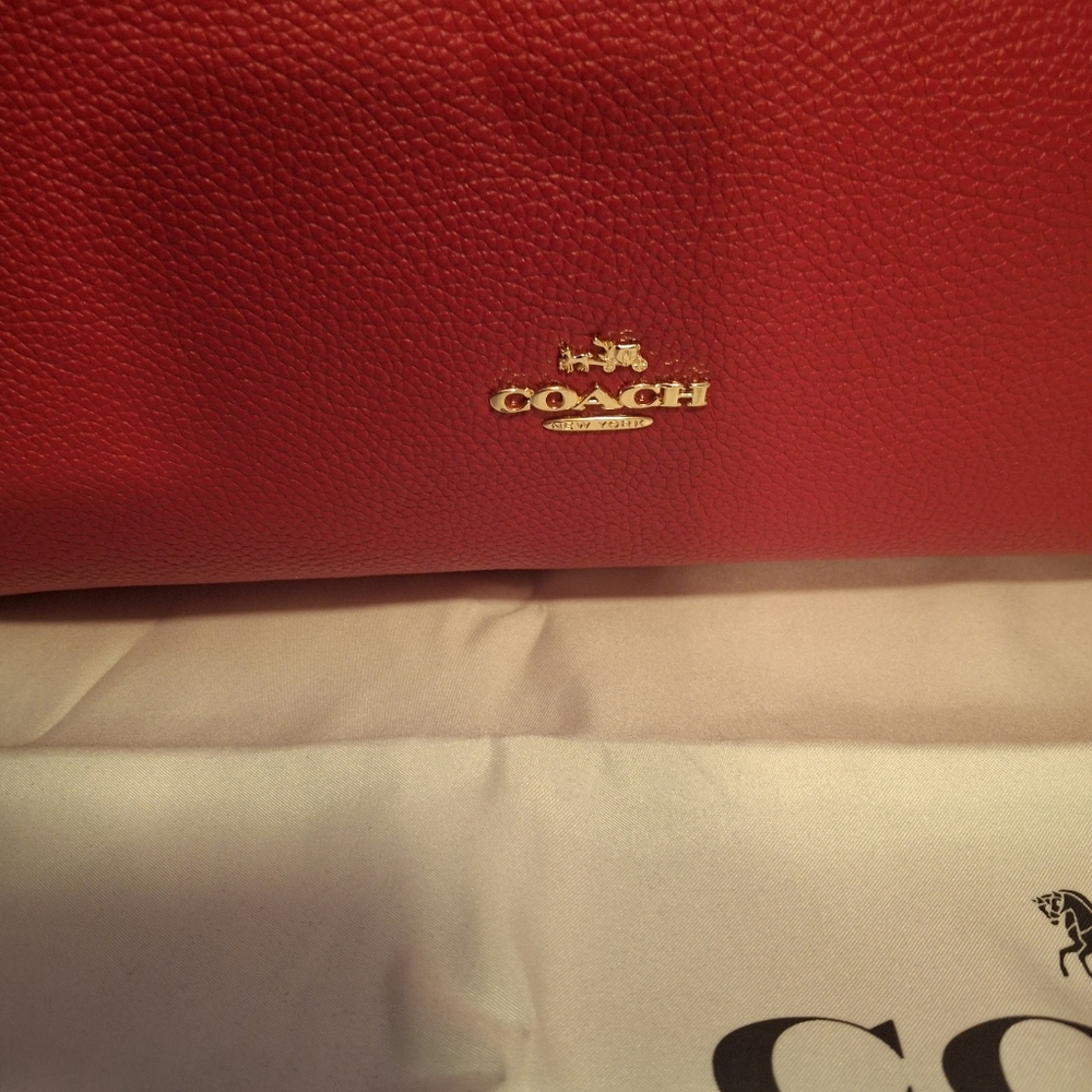 Coach Edie Leather Shoulder Bag 31 - Picture 16 of 16